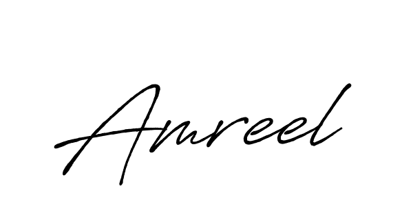 It looks lik you need a new signature style for name Amreel. Design unique handwritten (Antro_Vectra_Bolder) signature with our free signature maker in just a few clicks. Amreel signature style 7 images and pictures png