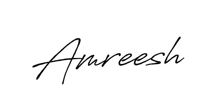 Make a beautiful signature design for name Amreesh. Use this online signature maker to create a handwritten signature for free. Amreesh signature style 7 images and pictures png