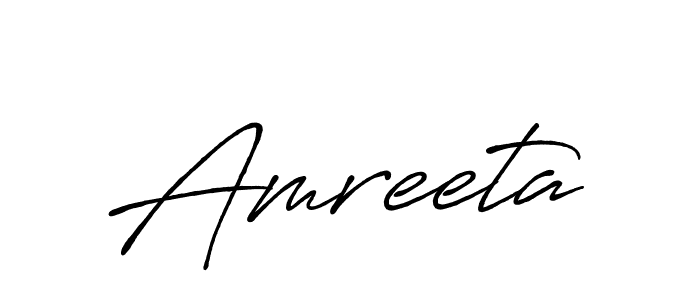 Antro_Vectra_Bolder is a professional signature style that is perfect for those who want to add a touch of class to their signature. It is also a great choice for those who want to make their signature more unique. Get Amreeta name to fancy signature for free. Amreeta signature style 7 images and pictures png