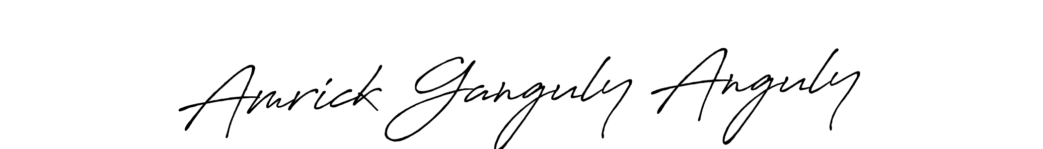 Here are the top 10 professional signature styles for the name Amrick Ganguly Anguly. These are the best autograph styles you can use for your name. Amrick Ganguly Anguly signature style 7 images and pictures png