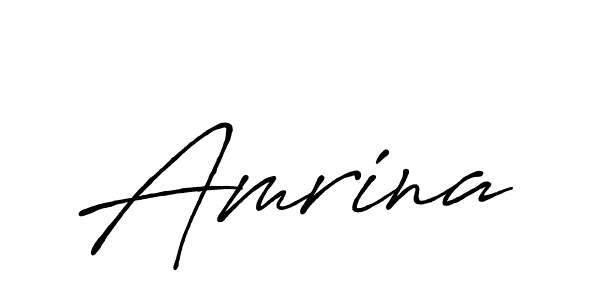 if you are searching for the best signature style for your name Amrina. so please give up your signature search. here we have designed multiple signature styles  using Antro_Vectra_Bolder. Amrina signature style 7 images and pictures png