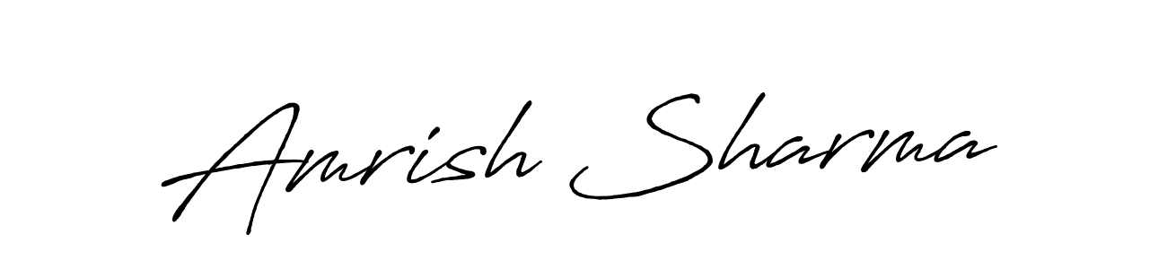 See photos of Amrish Sharma official signature by Spectra . Check more albums & portfolios. Read reviews & check more about Antro_Vectra_Bolder font. Amrish Sharma signature style 7 images and pictures png