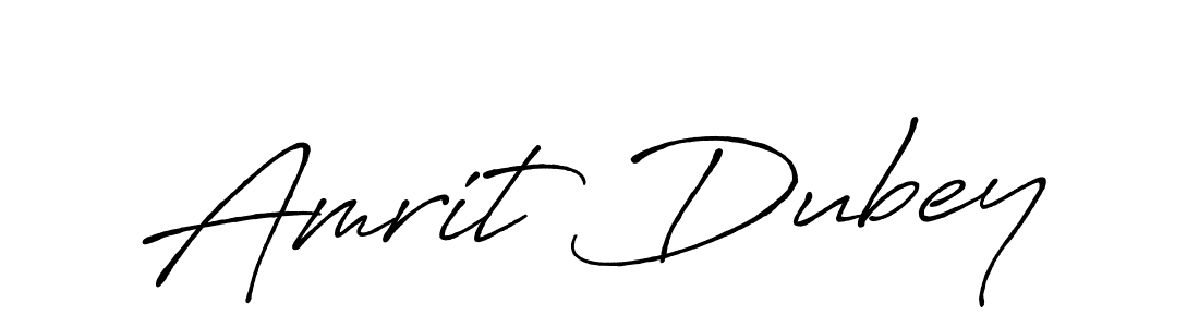 It looks lik you need a new signature style for name Amrit Dubey. Design unique handwritten (Antro_Vectra_Bolder) signature with our free signature maker in just a few clicks. Amrit Dubey signature style 7 images and pictures png