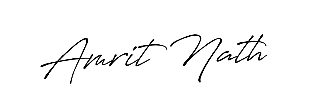 Similarly Antro_Vectra_Bolder is the best handwritten signature design. Signature creator online .You can use it as an online autograph creator for name Amrit Nath. Amrit Nath signature style 7 images and pictures png