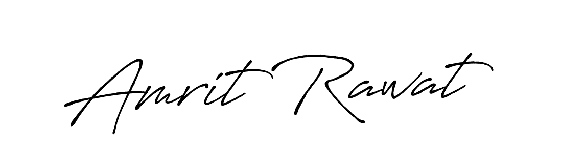 Amrit Rawat stylish signature style. Best Handwritten Sign (Antro_Vectra_Bolder) for my name. Handwritten Signature Collection Ideas for my name Amrit Rawat. Amrit Rawat signature style 7 images and pictures png