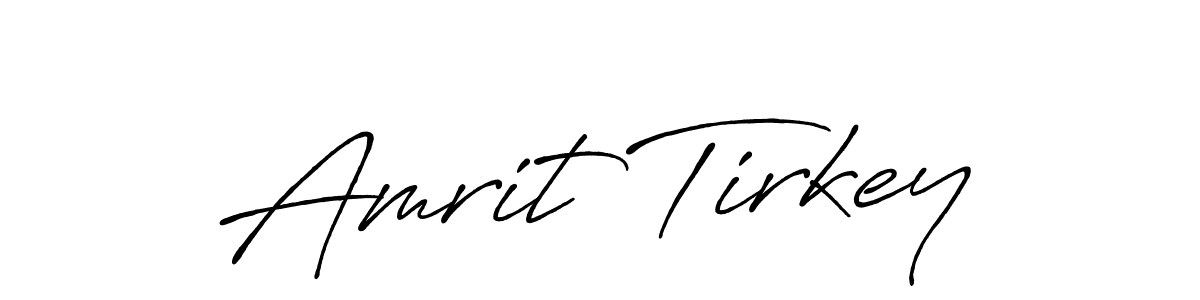 This is the best signature style for the Amrit Tirkey name. Also you like these signature font (Antro_Vectra_Bolder). Mix name signature. Amrit Tirkey signature style 7 images and pictures png