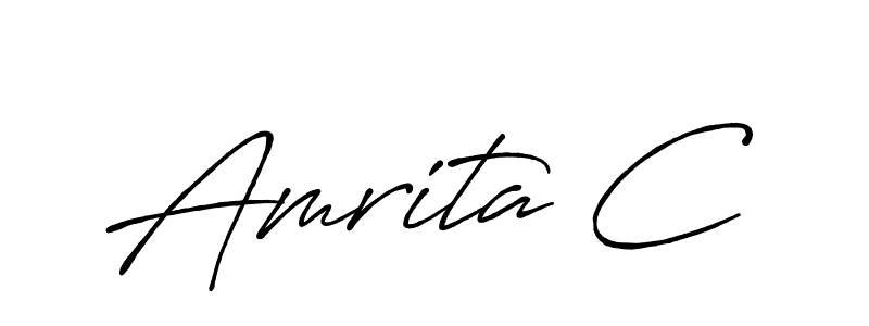 You should practise on your own different ways (Antro_Vectra_Bolder) to write your name (Amrita C) in signature. don't let someone else do it for you. Amrita C signature style 7 images and pictures png