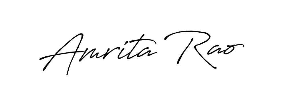 It looks lik you need a new signature style for name Amrita Rao. Design unique handwritten (Antro_Vectra_Bolder) signature with our free signature maker in just a few clicks. Amrita Rao signature style 7 images and pictures png