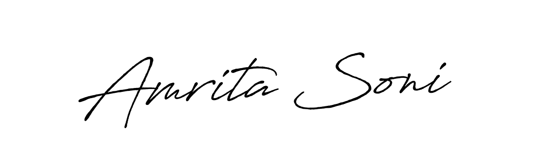Best and Professional Signature Style for Amrita Soni. Antro_Vectra_Bolder Best Signature Style Collection. Amrita Soni signature style 7 images and pictures png