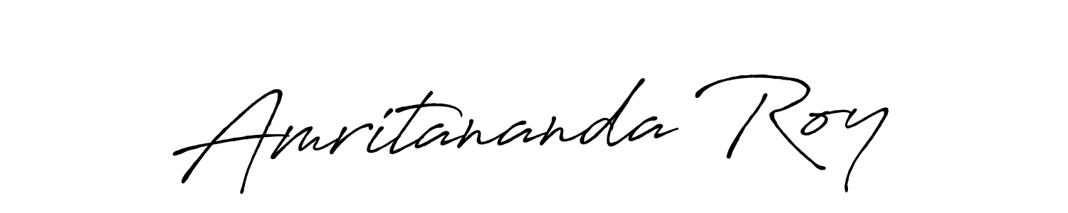 Antro_Vectra_Bolder is a professional signature style that is perfect for those who want to add a touch of class to their signature. It is also a great choice for those who want to make their signature more unique. Get Amritananda Roy name to fancy signature for free. Amritananda Roy signature style 7 images and pictures png