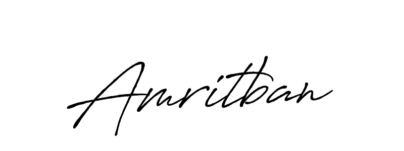 Create a beautiful signature design for name Amritban. With this signature (Antro_Vectra_Bolder) fonts, you can make a handwritten signature for free. Amritban signature style 7 images and pictures png