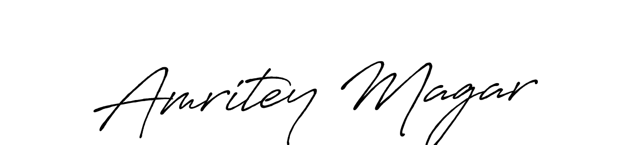 It looks lik you need a new signature style for name Amritey Magar. Design unique handwritten (Antro_Vectra_Bolder) signature with our free signature maker in just a few clicks. Amritey Magar signature style 7 images and pictures png
