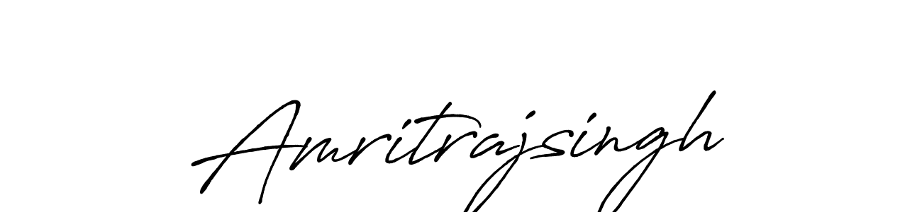 Also we have Amritrajsingh name is the best signature style. Create professional handwritten signature collection using Antro_Vectra_Bolder autograph style. Amritrajsingh signature style 7 images and pictures png