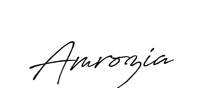 Once you've used our free online signature maker to create your best signature Antro_Vectra_Bolder style, it's time to enjoy all of the benefits that Amrozia name signing documents. Amrozia signature style 7 images and pictures png