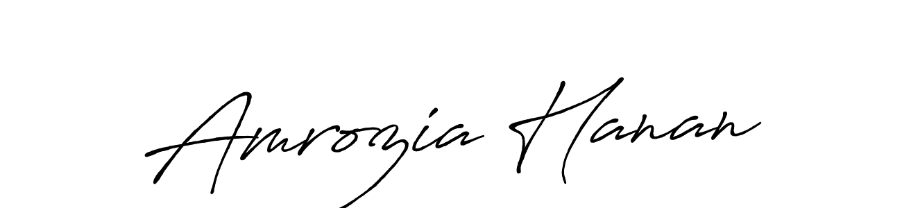 See photos of Amrozia Hanan official signature by Spectra . Check more albums & portfolios. Read reviews & check more about Antro_Vectra_Bolder font. Amrozia Hanan signature style 7 images and pictures png