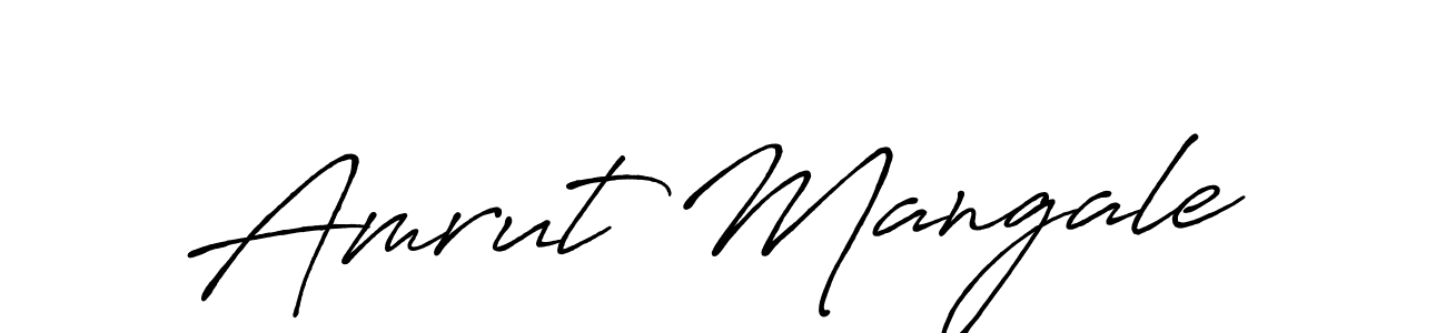 Make a beautiful signature design for name Amrut Mangale. Use this online signature maker to create a handwritten signature for free. Amrut Mangale signature style 7 images and pictures png