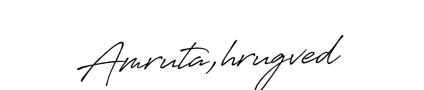 Similarly Antro_Vectra_Bolder is the best handwritten signature design. Signature creator online .You can use it as an online autograph creator for name Amruta,hrugved. Amruta,hrugved signature style 7 images and pictures png