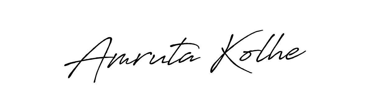 How to Draw Amruta Kolhe signature style? Antro_Vectra_Bolder is a latest design signature styles for name Amruta Kolhe. Amruta Kolhe signature style 7 images and pictures png