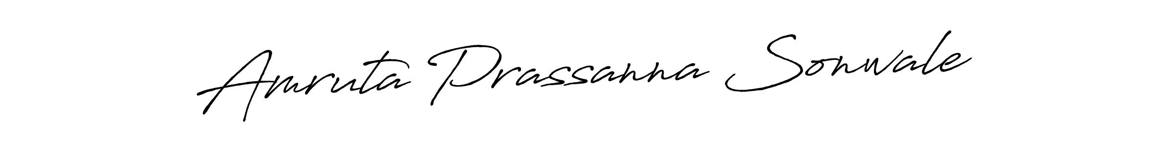 The best way (Antro_Vectra_Bolder) to make a short signature is to pick only two or three words in your name. The name Amruta Prassanna Sonwale include a total of six letters. For converting this name. Amruta Prassanna Sonwale signature style 7 images and pictures png