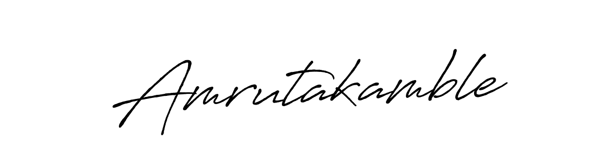 You can use this online signature creator to create a handwritten signature for the name Amrutakamble. This is the best online autograph maker. Amrutakamble signature style 7 images and pictures png