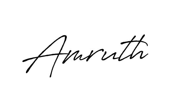 Antro_Vectra_Bolder is a professional signature style that is perfect for those who want to add a touch of class to their signature. It is also a great choice for those who want to make their signature more unique. Get Amruth name to fancy signature for free. Amruth signature style 7 images and pictures png