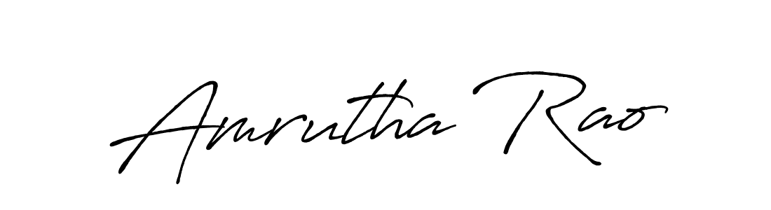Similarly Antro_Vectra_Bolder is the best handwritten signature design. Signature creator online .You can use it as an online autograph creator for name Amrutha Rao. Amrutha Rao signature style 7 images and pictures png