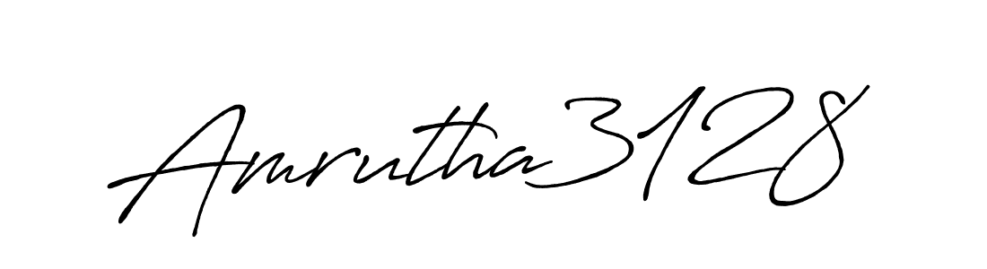Similarly Antro_Vectra_Bolder is the best handwritten signature design. Signature creator online .You can use it as an online autograph creator for name Amrutha3128. Amrutha3128 signature style 7 images and pictures png
