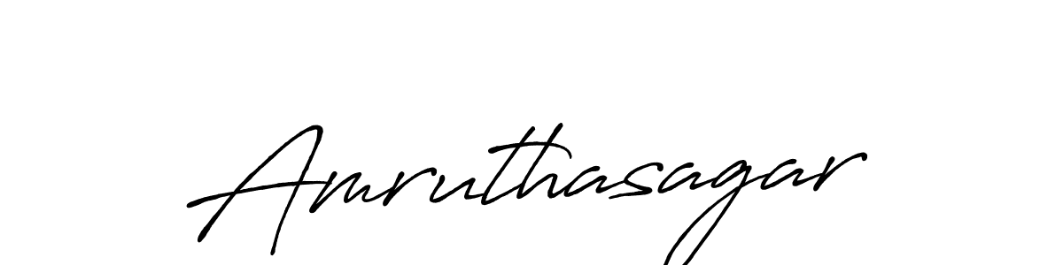 Use a signature maker to create a handwritten signature online. With this signature software, you can design (Antro_Vectra_Bolder) your own signature for name Amruthasagar. Amruthasagar signature style 7 images and pictures png