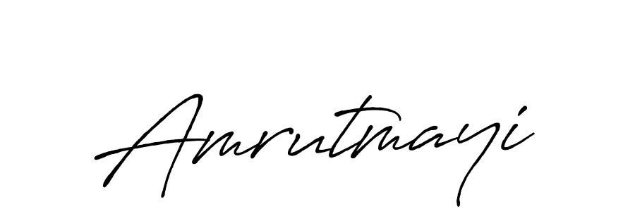 It looks lik you need a new signature style for name Amrutmayi. Design unique handwritten (Antro_Vectra_Bolder) signature with our free signature maker in just a few clicks. Amrutmayi signature style 7 images and pictures png