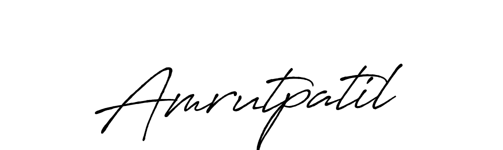 The best way (Antro_Vectra_Bolder) to make a short signature is to pick only two or three words in your name. The name Amrutpatil include a total of six letters. For converting this name. Amrutpatil signature style 7 images and pictures png