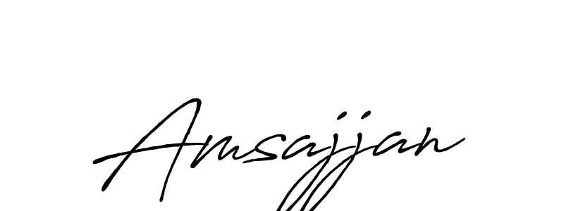 See photos of Amsajjan official signature by Spectra . Check more albums & portfolios. Read reviews & check more about Antro_Vectra_Bolder font. Amsajjan signature style 7 images and pictures png