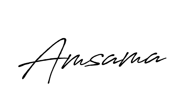 Here are the top 10 professional signature styles for the name Amsama. These are the best autograph styles you can use for your name. Amsama signature style 7 images and pictures png