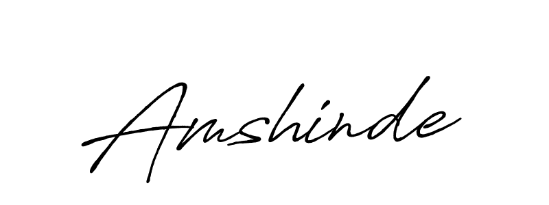 if you are searching for the best signature style for your name Amshinde. so please give up your signature search. here we have designed multiple signature styles  using Antro_Vectra_Bolder. Amshinde signature style 7 images and pictures png