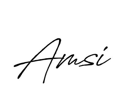 Similarly Antro_Vectra_Bolder is the best handwritten signature design. Signature creator online .You can use it as an online autograph creator for name Amsi. Amsi signature style 7 images and pictures png