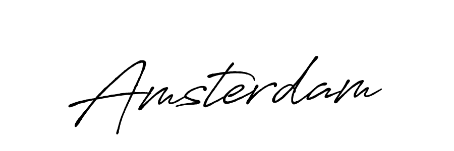 Use a signature maker to create a handwritten signature online. With this signature software, you can design (Antro_Vectra_Bolder) your own signature for name Amsterdam. Amsterdam signature style 7 images and pictures png