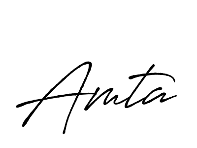 if you are searching for the best signature style for your name Amta. so please give up your signature search. here we have designed multiple signature styles  using Antro_Vectra_Bolder. Amta signature style 7 images and pictures png