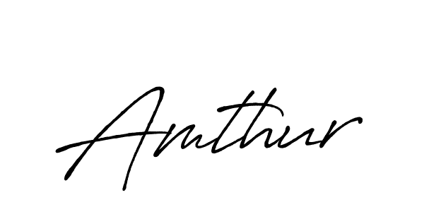 Similarly Antro_Vectra_Bolder is the best handwritten signature design. Signature creator online .You can use it as an online autograph creator for name Amthur. Amthur signature style 7 images and pictures png