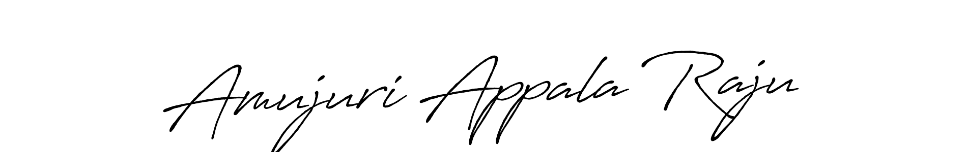 This is the best signature style for the Amujuri Appala Raju name. Also you like these signature font (Antro_Vectra_Bolder). Mix name signature. Amujuri Appala Raju signature style 7 images and pictures png