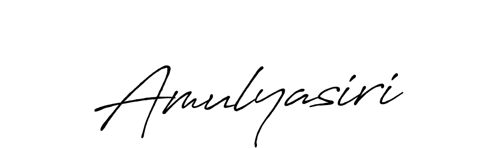 It looks lik you need a new signature style for name Amulyasiri. Design unique handwritten (Antro_Vectra_Bolder) signature with our free signature maker in just a few clicks. Amulyasiri signature style 7 images and pictures png