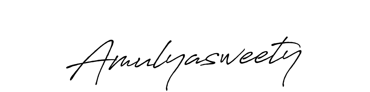 Antro_Vectra_Bolder is a professional signature style that is perfect for those who want to add a touch of class to their signature. It is also a great choice for those who want to make their signature more unique. Get Amulyasweety name to fancy signature for free. Amulyasweety signature style 7 images and pictures png