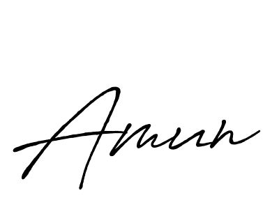 Antro_Vectra_Bolder is a professional signature style that is perfect for those who want to add a touch of class to their signature. It is also a great choice for those who want to make their signature more unique. Get Amun name to fancy signature for free. Amun signature style 7 images and pictures png