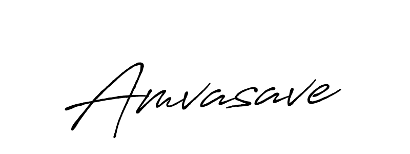 Also we have Amvasave name is the best signature style. Create professional handwritten signature collection using Antro_Vectra_Bolder autograph style. Amvasave signature style 7 images and pictures png