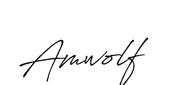 Here are the top 10 professional signature styles for the name Amwolf. These are the best autograph styles you can use for your name. Amwolf signature style 7 images and pictures png