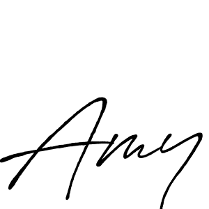 Create a beautiful signature design for name Amy. With this signature (Antro_Vectra_Bolder) fonts, you can make a handwritten signature for free. Amy signature style 7 images and pictures png