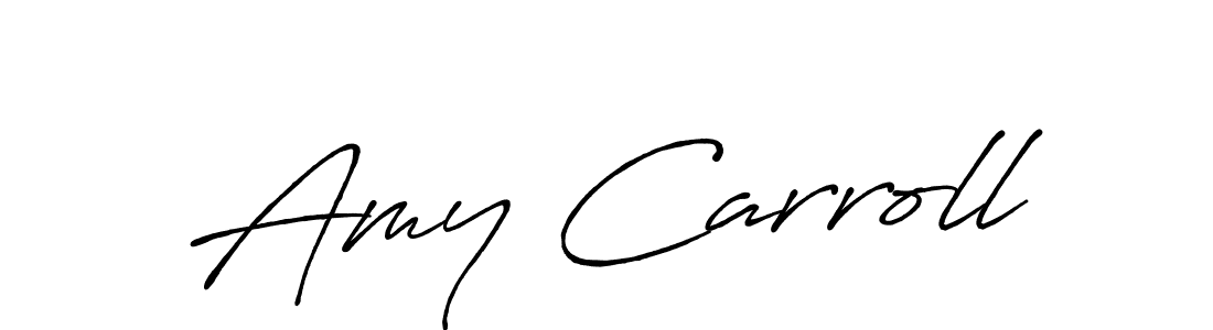 Use a signature maker to create a handwritten signature online. With this signature software, you can design (Antro_Vectra_Bolder) your own signature for name Amy Carroll. Amy Carroll signature style 7 images and pictures png