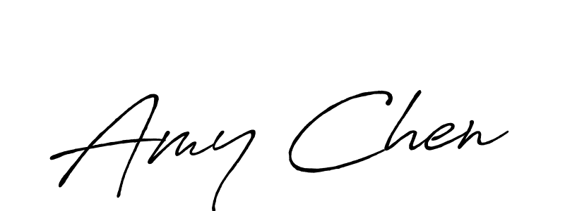 Similarly Antro_Vectra_Bolder is the best handwritten signature design. Signature creator online .You can use it as an online autograph creator for name Amy Chen. Amy Chen signature style 7 images and pictures png