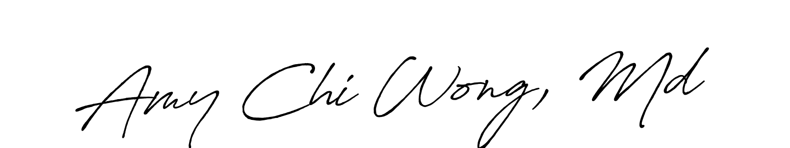 This is the best signature style for the Amy Chi Wong, Md name. Also you like these signature font (Antro_Vectra_Bolder). Mix name signature. Amy Chi Wong, Md signature style 7 images and pictures png