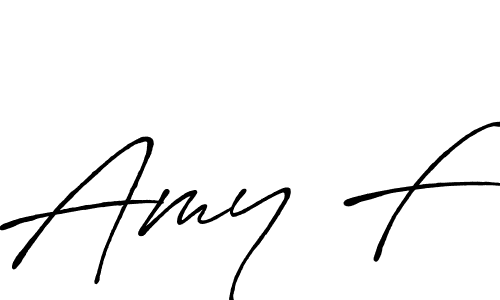 Antro_Vectra_Bolder is a professional signature style that is perfect for those who want to add a touch of class to their signature. It is also a great choice for those who want to make their signature more unique. Get Amy F name to fancy signature for free. Amy F signature style 7 images and pictures png