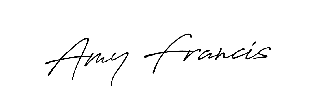 How to Draw Amy Francis signature style? Antro_Vectra_Bolder is a latest design signature styles for name Amy Francis. Amy Francis signature style 7 images and pictures png