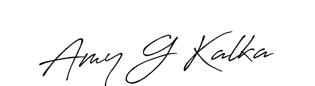 How to Draw Amy G Kalka signature style? Antro_Vectra_Bolder is a latest design signature styles for name Amy G Kalka. Amy G Kalka signature style 7 images and pictures png